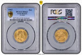 1903 Sov S-3969 MS63