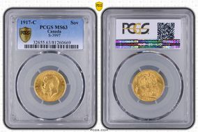 1917-C Sov S-3997 MS63