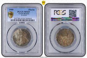 1900 Florin S-3939 MS65