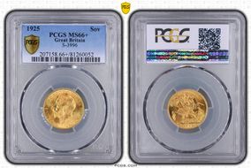 1925 Sov S-3996 MS66+