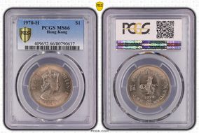 1970-H $1 MS66