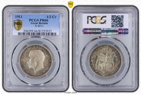 1911 1/2 Cr S-4011 PR66