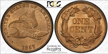 1857 1C DDO, FS-105, S-3 MS65