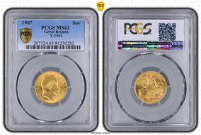 1907 Sov S-3969 MS63