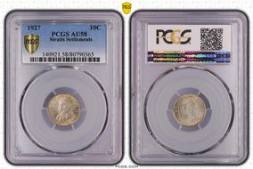 1927 10C AU58