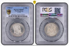 1900-F 2 Mk J-174 MS65