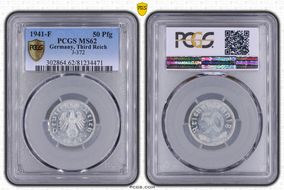 1941-F 50 Pfg J-372 MS62