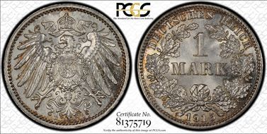 1915-E Mark J-17 MS67