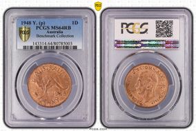 1948 Y. (p) 1D MS64RB