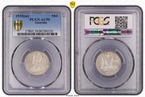 1935(m) Shil KM-26  Ag AU50