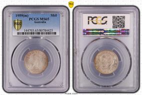 1959(m) Shil KM-59  Ag MS65