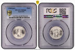 1961(m) Shil MS66