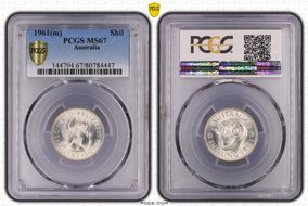 1961(m) Shil KM-59  Ag MS67