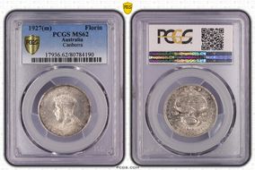 1927(m) Florin Canberra  KM-31 MS62