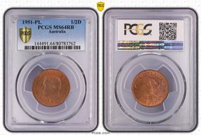 1951-PL 1/2D MS64RB