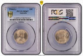 1966(L) 10C MS67