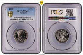 1990 10C MS69