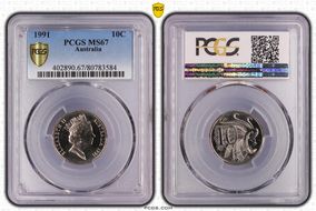 1991 10C MS67