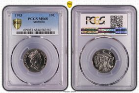 1993 10C MS68