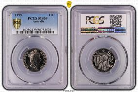 1995 10C MS69