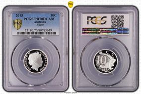 2015 10C Silver PR70DCAM