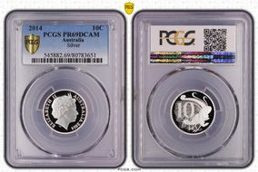 2014 10C Silver PR69DCAM