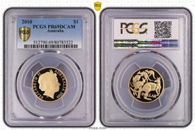2010 $1 PR69DCAM
