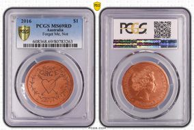 2016 $1 Forget Me, Not MS69RD