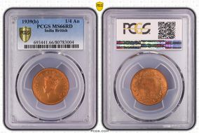 1939(B) 1/4 An MS66RD