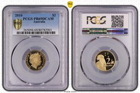 2010 $2 PR69DCAM