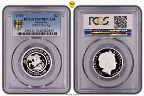 1999 $2 1920-S Sov Ag PR70DCAM