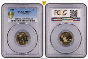 1988 $2 MS69
