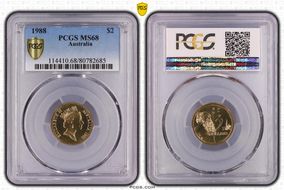 1988 $2 MS68