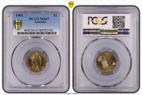 1991 $2 MS67