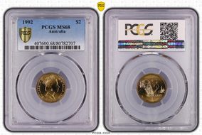 1992 $2 MS68