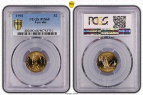 1992 $2 MS68