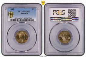 1992 $2 MS67