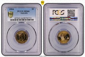 1994 $2 MS66
