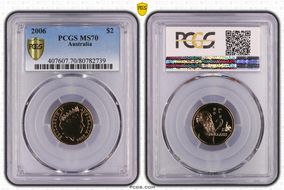 2006 $2 MS70