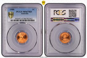 1980 1C MS67RD