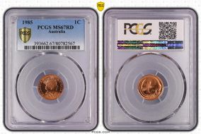 1985 1C MS67RD