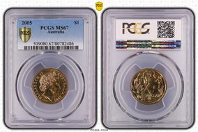 2005 $1 MS67