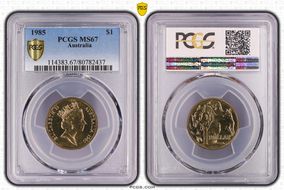 1985 $1 MS67