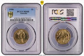 1990 $1 MS68