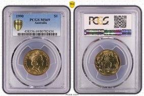 1990 $1 MS69