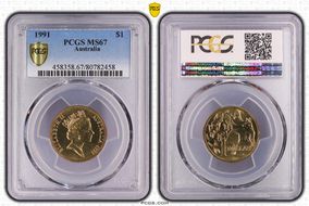 1991 $1 MS67