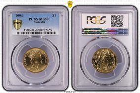 1994 $1 MS68
