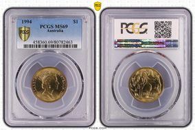 1994 $1 MS69