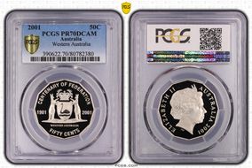 2001 50C Western Australia PR70DCAM