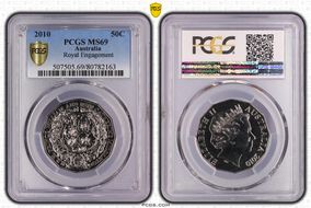 2010 50C Royal Engagement MS69